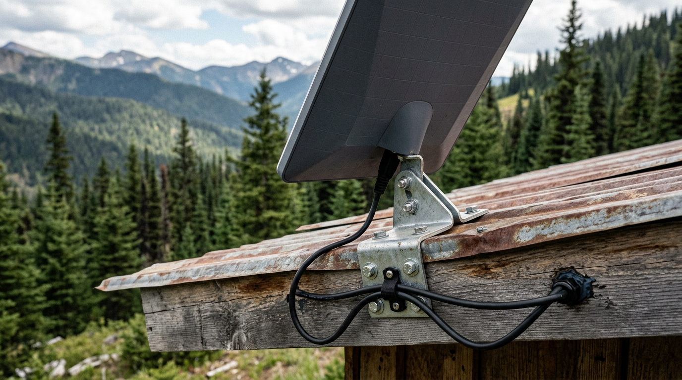 How to Install Starlink in Remote Areas With No Existing Wiring
