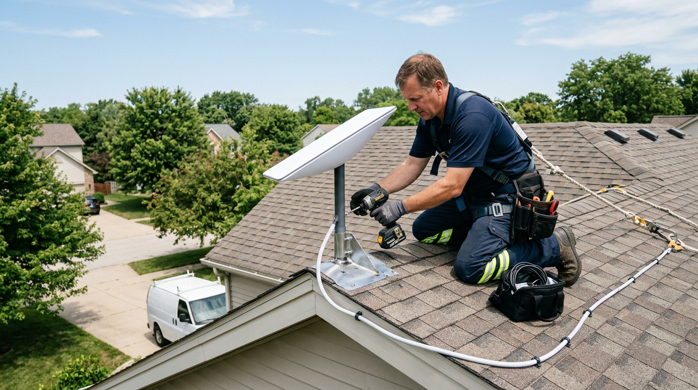DIY vs Professional Starlink Installation: Real Cost & Time Comparison