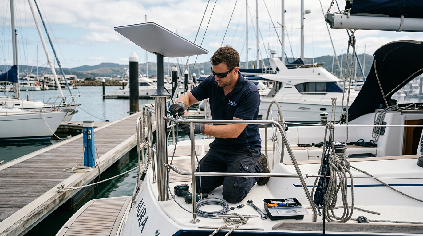 How to Install Starlink on a Boat: Marine Mounting Best Practices