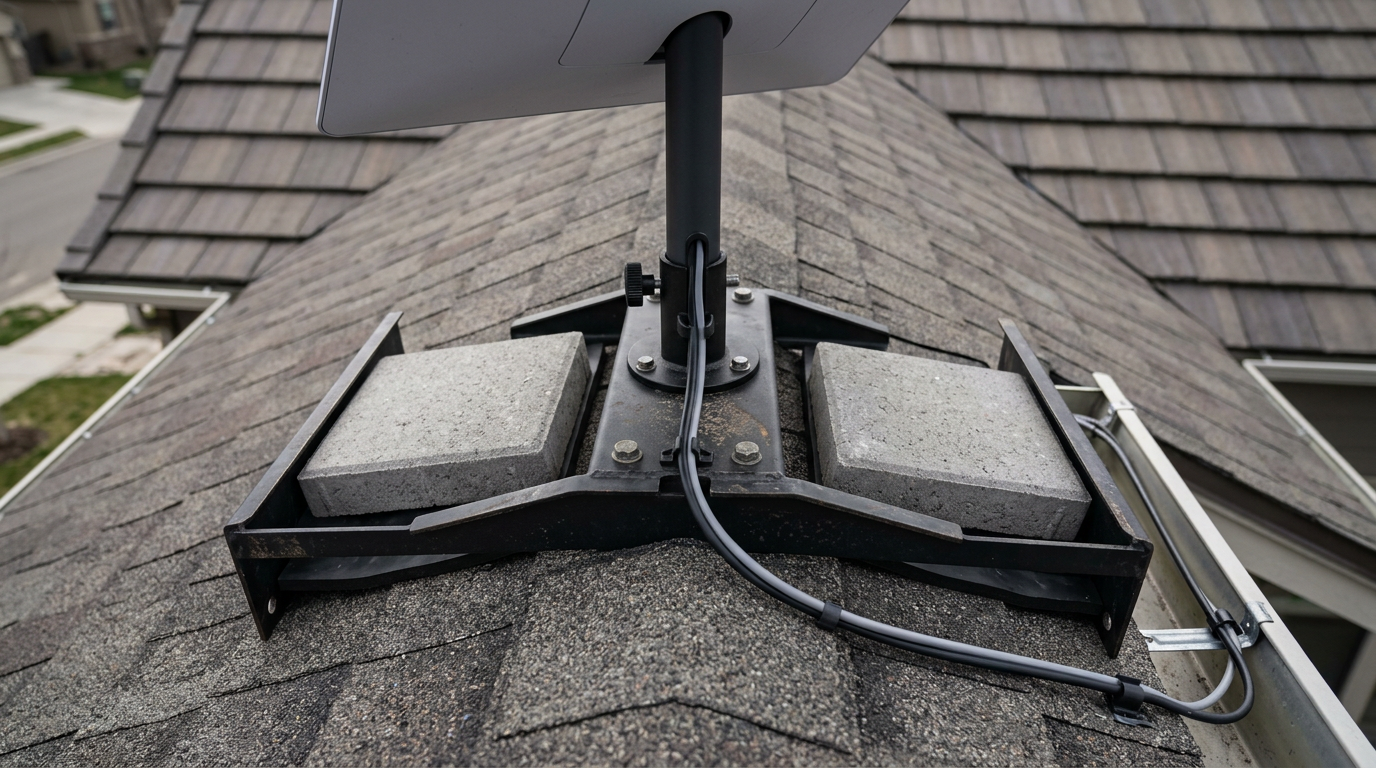 How to Mount Starlink Without Drilling Into Your Roof