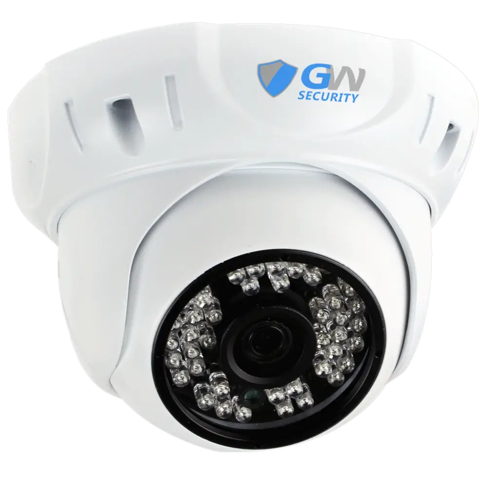 Smart home alarm dome camera